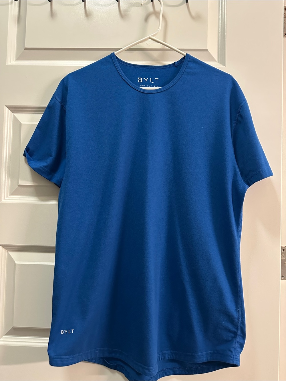 Men's BYLT Large Drop Cut T shirt — Royal Blue